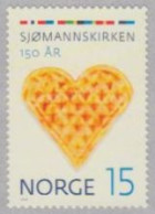 Norwegen Mi.Nr. 1837 Norweg.Kirche Im Ausland, Waffelherz, Skl. (15) - Unused Stamps