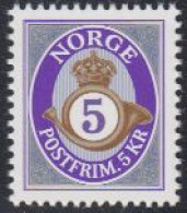Norwegen Mi.Nr. 1864 Freim. Posthorn, Skl. (5) - Nuevos
