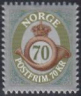Norwegen Mi.Nr. 1865 Freim. Posthorn, Skl. (70) - Nuevos