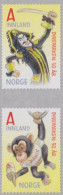 Norwegen Mi.Nr. 1914-15 50Jahre Tierpark Kristiansand, Skl. (2 Werte) - Nuevos
