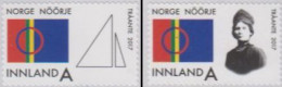 Norwegen MiNr. 1929-30 Länderübergreifende Konferenz Der Samen (2 Werte) - Unused Stamps