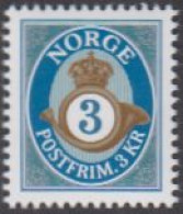 Norwegen MiNr. 1933 Freim. Posthorn, Skl (3) - Neufs