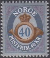 Norwegen MiNr. 1945 Freim. Posthorn, Skl (40) - Nuevos