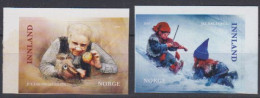 Norwegen Mi.Nr. 2011-2012 Weihnachten 2019 (2 Werte) - Unused Stamps