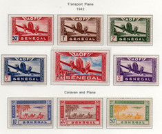 Sénégal YT PA 22-30 Neuf Sans Charnière XX MNH - Airmail