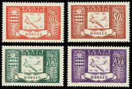 MONACO 1946 YT PA 15-18 ** - Airmail