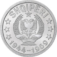 Albanie, 5 Qindarka, 1969, Rome, Aluminium, SUP+, KM:44 - Albanie