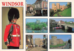 ROYAUME-UNI - Windsor - Multi-vues De Différents Endroits - Animé - Carte Postale - Windsor