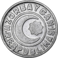 Azerbaïdjan, 20 Qapik, 1992, Aluminium, TTB+, KM:3a - Azerbeidzjan