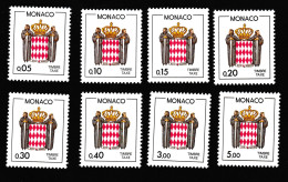 MONACO 1985 YT Tx 75-82 ** - Postage Due