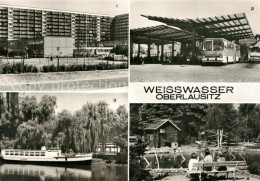 73613944 Weisswasser Oberlausitz Wohnkomplex Am Wasserturm Leninring Busbahnhof  - Weisswasser (Oberlausitz)