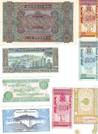 LOT DE 8 BILLETS ETRANGERS - NEUFS - TOUS DIFFERENTS - Lots & Kiloware - Banknotes