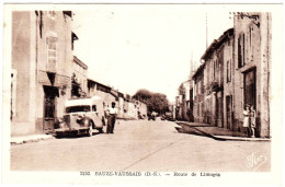 79 - B23455CPA - SAUZE VAUSSAIS - Route De Limoges - Camion. - Très Bon état - DEUX-SEVRES - Sauze Vaussais