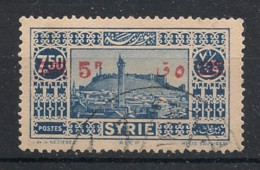 SYRIE - 1938 - N°YT. 244 - Alep 5pi Sur 7pi50 - Oblitéré / Used - Gebruikt