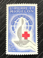 Timbre Neuf** Saint Pierre Et Miquelon 1963 Yt N° 369 - Unused Stamps