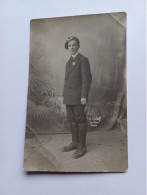 Militaria Carte Photo Uniforme Portrait Militaire Français - Divise