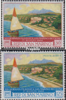 San Marino 665-666 (kompl.Ausg.) Postfrisch 1960 Briefmarkenausstellung - Unused Stamps