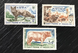 Lot De 3 Timbres Neufs** Saint Pierre Et Miquelon 1964 Yt N° 373 À 375 - Nuovi