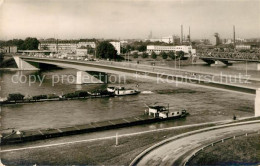 73608198 Kehl Rhein Europa-Bruecke Blick Nach Strassburg Kehl Rhein - Kehl