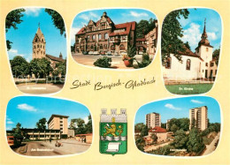 73607846 Bergisch Gladbach St Laurentius Rathaus Ev Kirche Am Busbahnhof Hochhae - Bergisch Gladbach