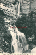 CPA VERCORS - LA CASCADE DES ECOUGES - Vercors