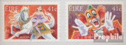 Irland 1434-1435 Paar (kompl.Ausg.) Postfrisch 2002 Zirkus - Ongebruikt