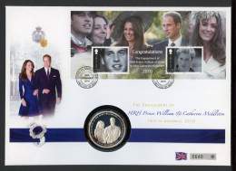 Numisbrief Monarchien Europas Prinz William Und Catherine Middleton PP (M5412 - Non Classés