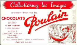 Très Beau Buvard " Chocolats Poulain " à Blois Loir Et Cher - Chocolat - Cacao - Levensmiddelen