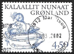 GROENLAND 2001  - YT 341  - Vikings - Oblitéré - Used Stamps