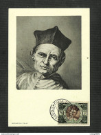 VATICAN - POSTE VATICANE - Carte MAXIMUM 1950 - Mathieu GIBERTI - Cartes-Maximum (CM)