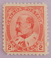CANADA YT 79  NEUF*MH "EDOUARD VII" ANNÉES 1903/1909 - Ongebruikt