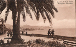 UN SALUTO DA SAN REMO - PASSEGGIATA IMPERATRICE - F.P. - San Remo