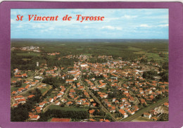 40 St VINCENT De TYROSSE Vue Générale Sur La Ville Avec Les Arènes Et L'Église - Saint Vincent De Tyrosse