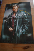 JOHNNY HALLYDAY POSTER DU CLUB JOHNNY  FORMAT 33 X 50 CM - Affiches & Posters