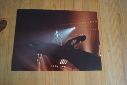 JOHNNY HALLYDAY EN CONCERT ZENITH 84 PHOTO VERITABLE FORMAT 17.5 X 24 CM - Photographs