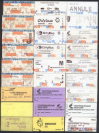 France. Paris. T+. Contremarque. Coupon. Annulé. SNCF. RATP. STIF - Europa