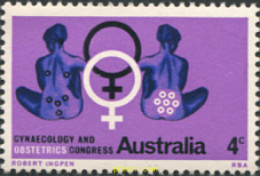 161030 MNH AUSTRALIA 1967 5 CONGRESO INTERNACIONAL DE GINECOLOGIA - Neufs