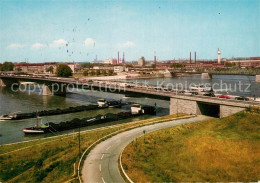 73599912 Kehl Rhein Blick Ueber Europabruecke Auf Strassburg Kehl Rhein - Kehl