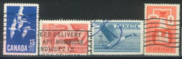 CANADA - 1962/67,  STAMPS SET OF 4, USED. - Used Stamps