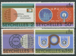 Seychellen 1974 100 Jahre Weltpostverein UPU 322/25 Postfrisch - Seychellen (...-1976)