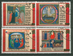 Vatikan 1999 Heiliges Jahr 2000 Miniaturen 1293/96 Gestempelt - Used Stamps