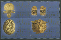 Vatikan 2001 Etruskisches Museum Goldexponate 1386/89 Postfrisch - Nuevos