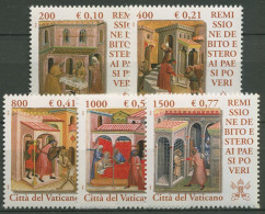Vatikan 2001 Erlass Der Auslandsschulden Gemälde 1381/85 Postfrisch - Ungebraucht
