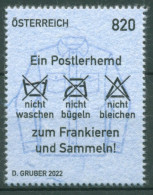 Österreich 2022 Postlerhemd 3694 Postfrisch (C63220), Hemdenstoff - Neufs