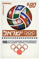 327784 MNH ISRAEL 1968 19 JUEGOS OLIMPICOS VERANO MEXICO 1968 - Ungebraucht (ohne Tabs)