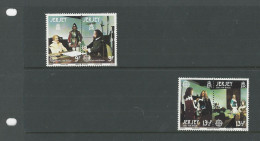 JERSEY - 1980 - MNH/** EUROPA  - Yvert 213 à 216  RARE With Presentation Pack Avec Feuillet Explicatif - 1980