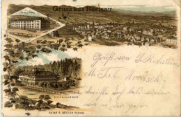 Gruss Aus Herisau - Litho - Herisau