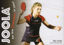 Germany / Allemagne 2009, Elke Schall - Tennis De Table