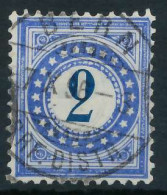 SCHWEIZ PORTOMARKEN 1878 Nr 2INa Zentrisch Gestempelt X6B61D2 - Taxe