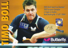 Germany / Allemagne 2004, Timo Boll - Table Tennis